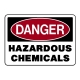 Danger Hazardous Chemicals